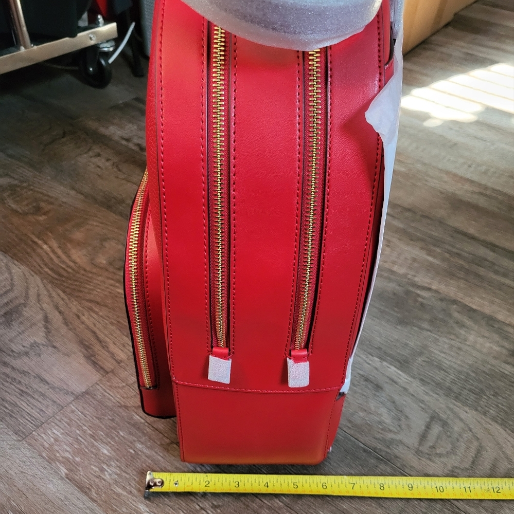 MICHAEL KORS Large Jaycee Leather Backpack NWT - Picture 11 of 11
